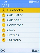 Select Bluetooth.