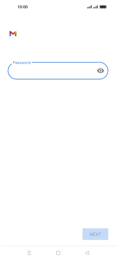 Press the field below 