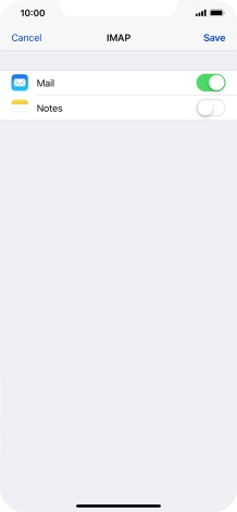 Press Save. Your email account has now been set up. To select more settings for incoming and outgoing server, proceed with the following steps.