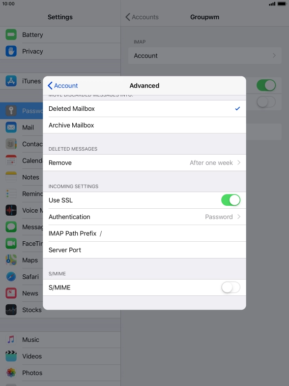 Press the indicator next to Press the indicator next to