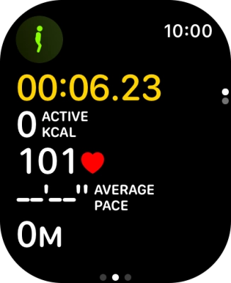 Slide your finger right starting from the left side of the screen.