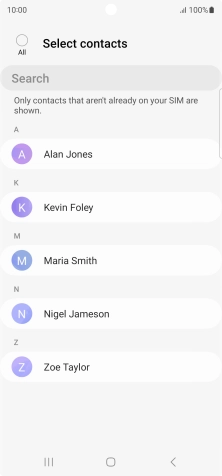 Press the field above 