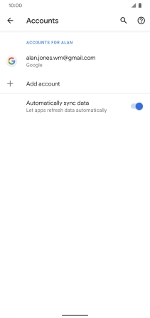 Slide your finger upwards starting from the bottom of the screen to return to the home screen.