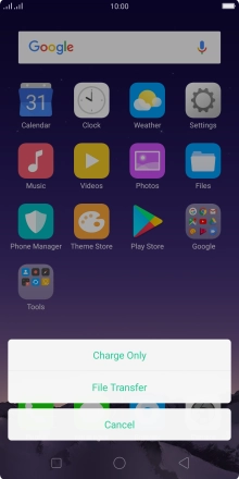 Press File Transfer.