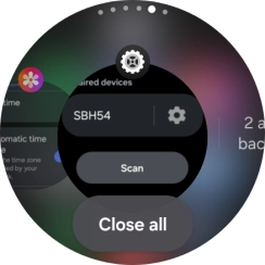 To end one running application, slide your finger upwards on the required application.