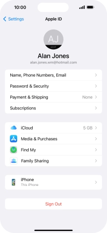 Slide your finger upwards starting from the bottom of the screen to return to the home screen.
