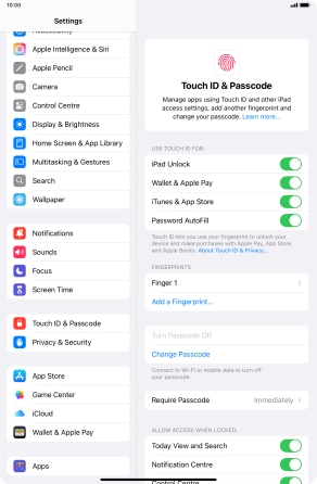 Press the indicators next to the required settings to turn them on or off. Press the indicators next to the required settings to turn them on or off.