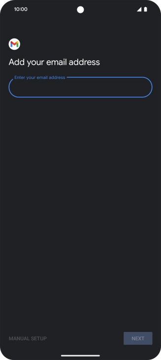 Press the field below 