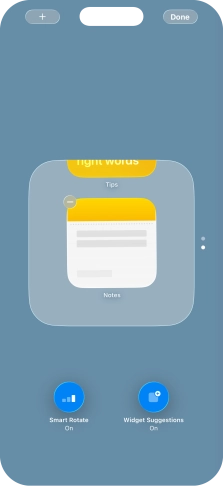 Press Smart Rotate to turn the function on or off.