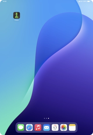 Press and hold the required app.