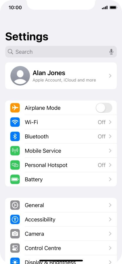 Press Mobile Service.