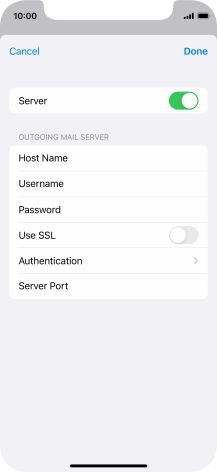 Press Authentication.