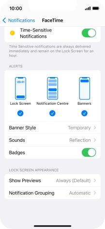 Press Notification Grouping.