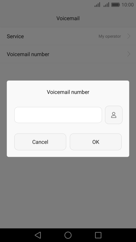 Key in +61414121121 and press OK.