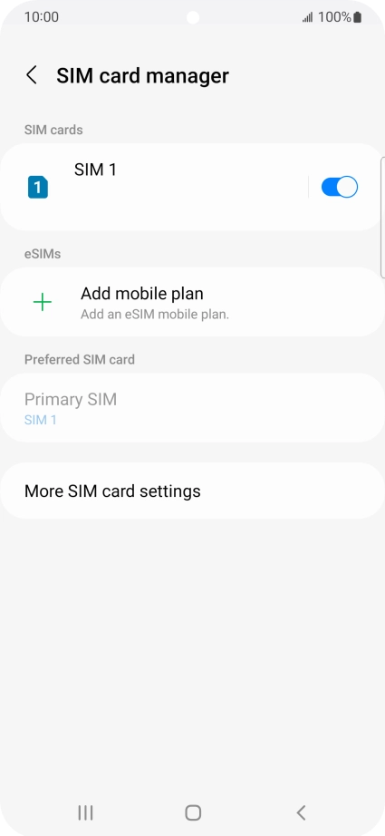Press Add mobile plan.
