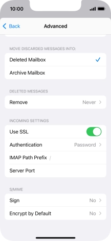 Press Authentication.