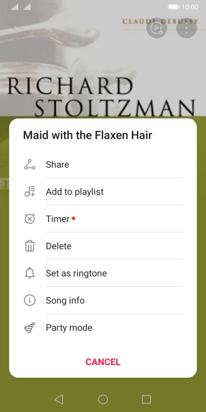 Press Add to playlist.