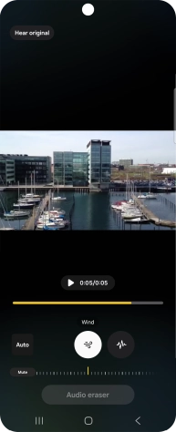 Press the required sound type. Press the required sound type.