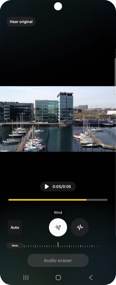 Press the required sound type. Press the required sound type.