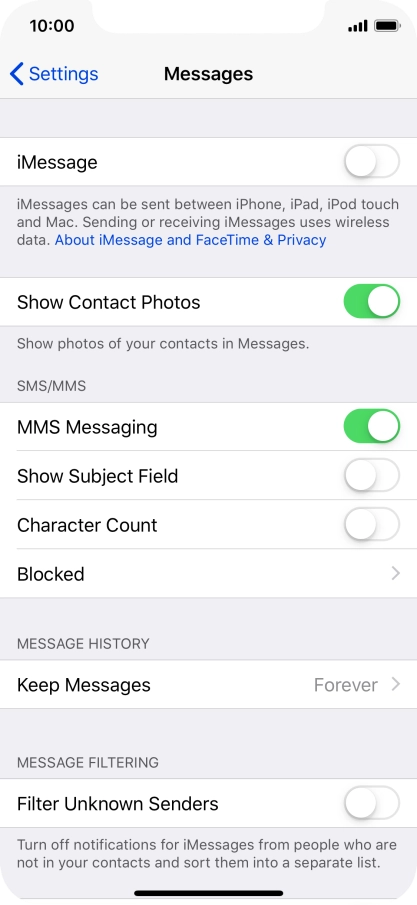 Slide your finger upwards starting from the bottom of the screen to return to the home screen.
