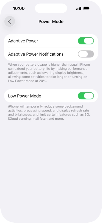 Slide your finger upwards starting from the bottom of the screen to return to the home screen.