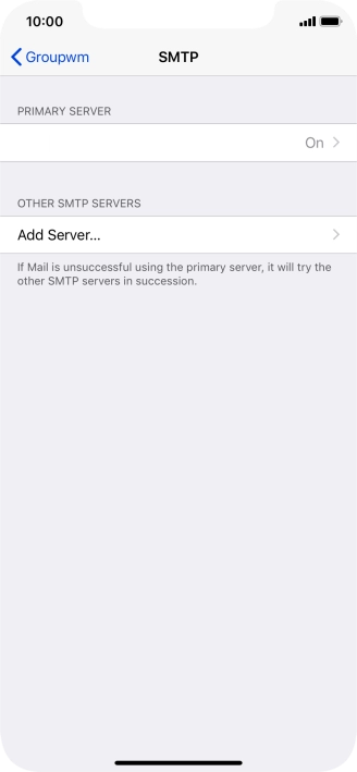 Press the field below 