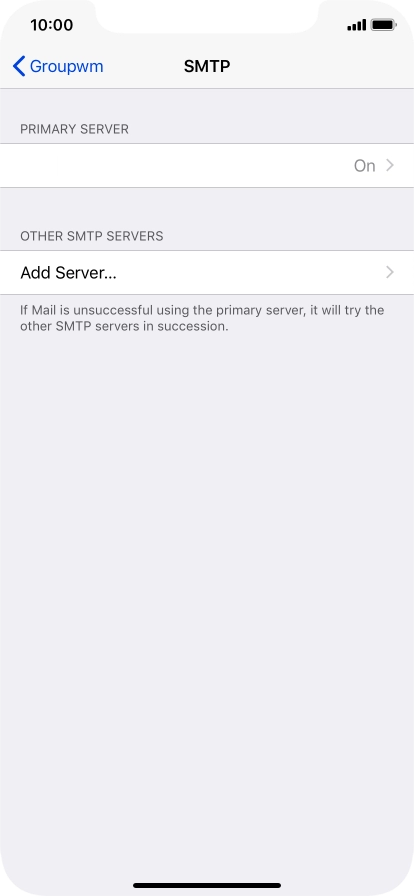 Press the field below 