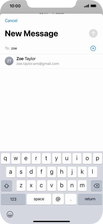 Press the required contact.