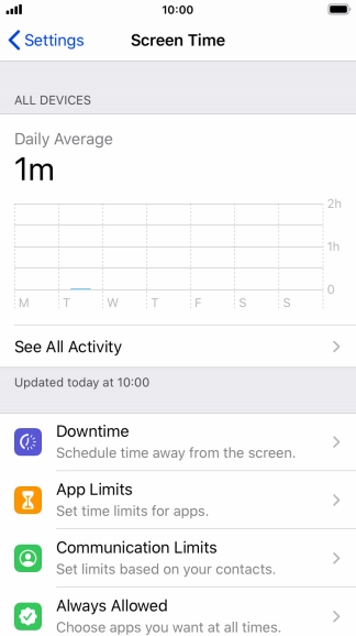 Press See All Activity.