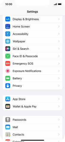 Press Exposure Notifications.