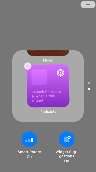Press Smart Rotate to turn the function on or off.