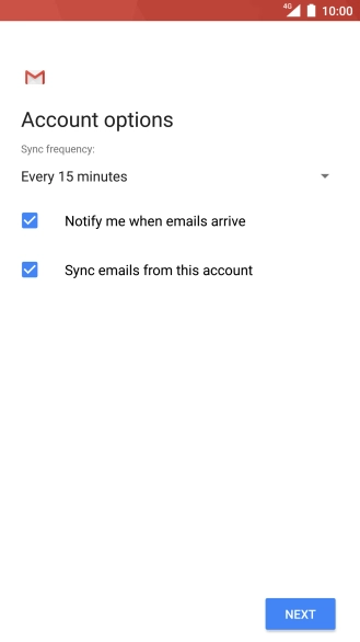 Press the drop down list below 