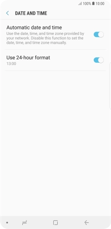 Press the Home key to return to the home screen. Press the Home key to return to the home screen.