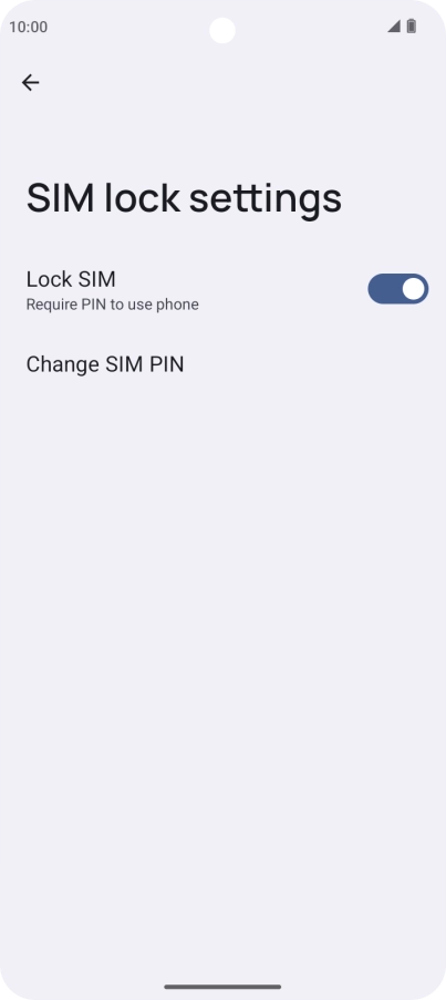 Press the indicator next to Press the indicator next to
