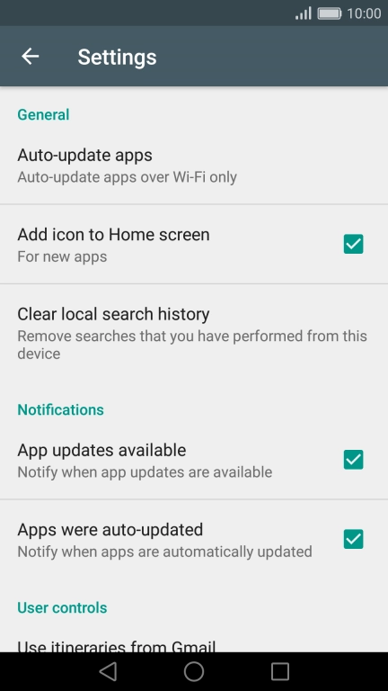 Press Auto-update apps.