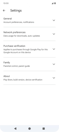 Press Network preferences.