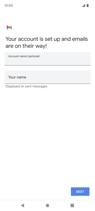 Press the field below 