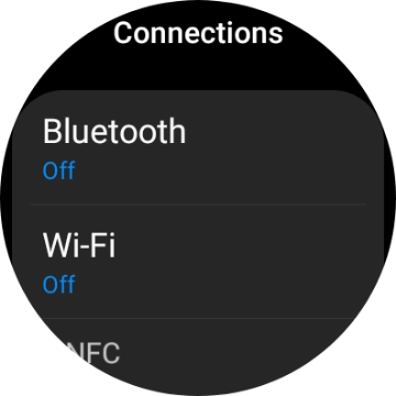 Press Bluetooth.