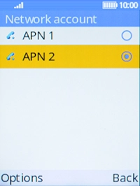 Press On/Off to return to the home screen.