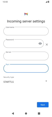 Press the drop down list below 