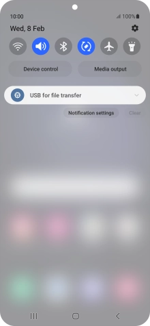 Press the drop down list.