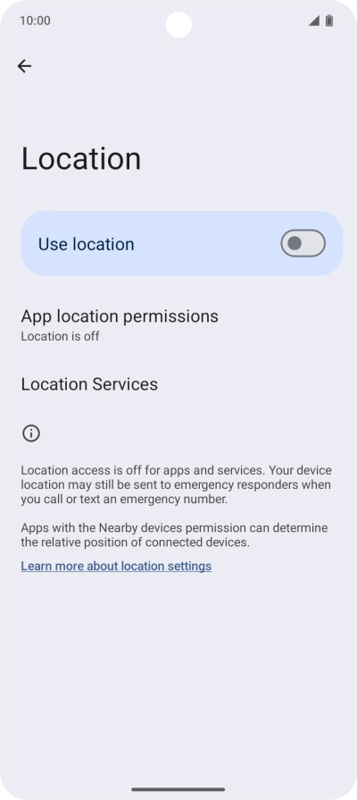 Press the indicator next to Press the indicator next to