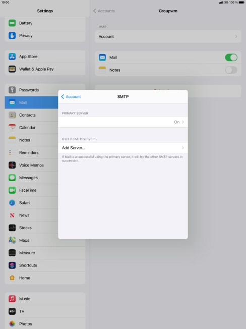 Press the field below 