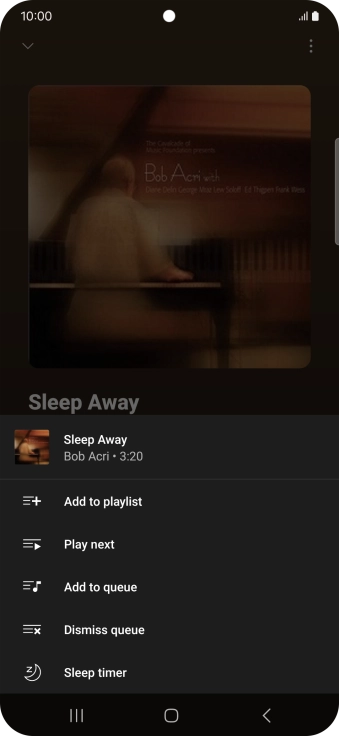 Press Add to playlist.