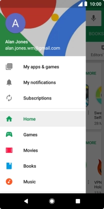 Press My apps & games.