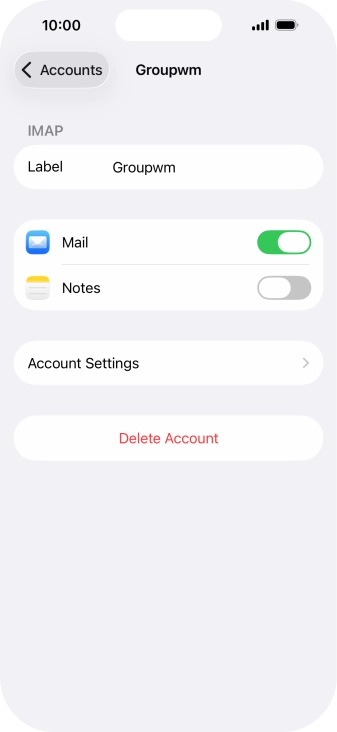 Press Account Settings. Press Account Settings.