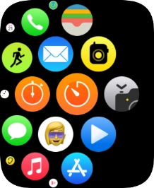 Press the email message icon. Press the email message icon.