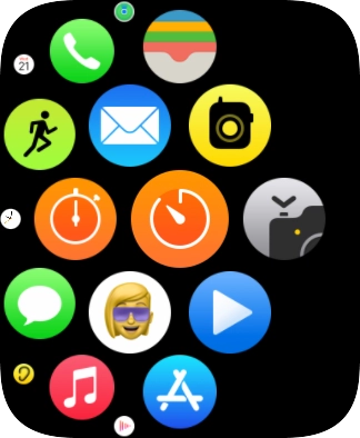 Press the email message icon. Press the email message icon.