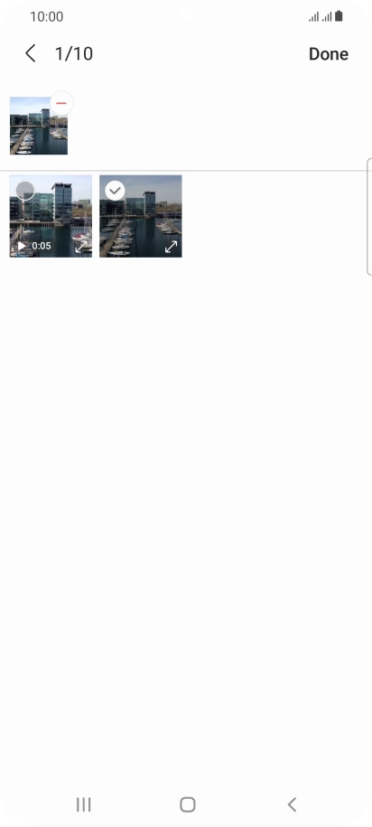 Press Done. Press Done.