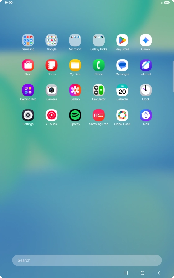 Press Gemini. If prompted, follow the instructions on the screen to turn on the function.